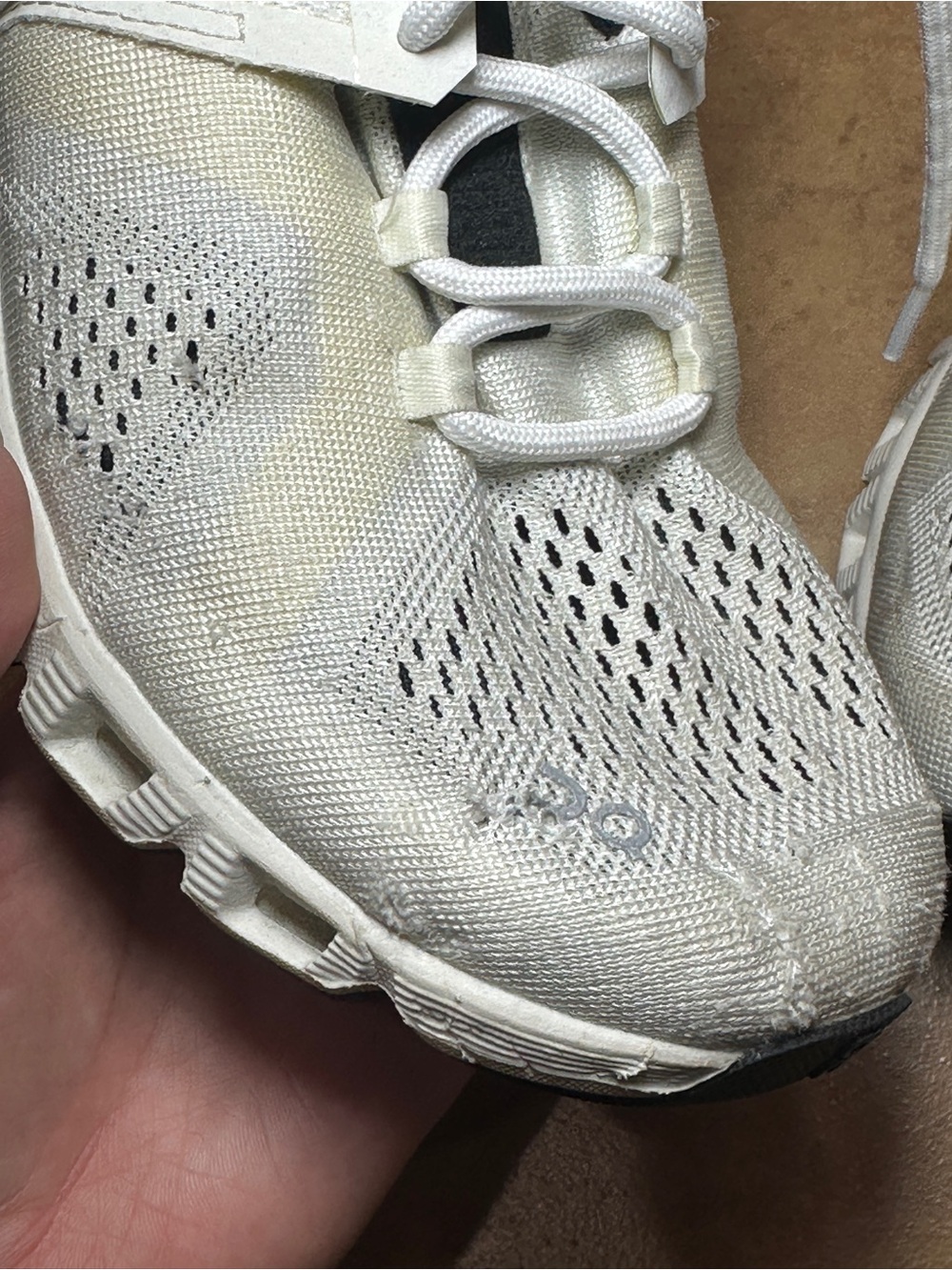 On Running Cloud X Women's Athletic Shoes in White and Black - 8 - Picture 2 of 10